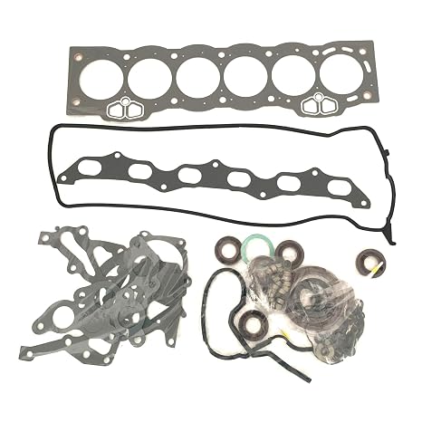 1GFE 1G-FE GFE Engine Complete Gasket Set (for Old Model Engine) | 04111-70062 04111-70061 Full Gasket SetCompatible for Toyota CRESSIDA Saloon GX81 2.0L Application Engine parts