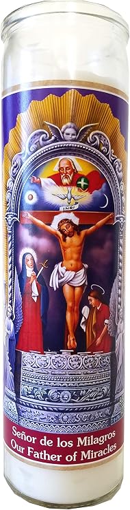Our Father of Miracles (Senor de Los Milagros) Devotional Candle