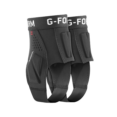 G-Form X4 Ankle Guards, Black, Youth O/S