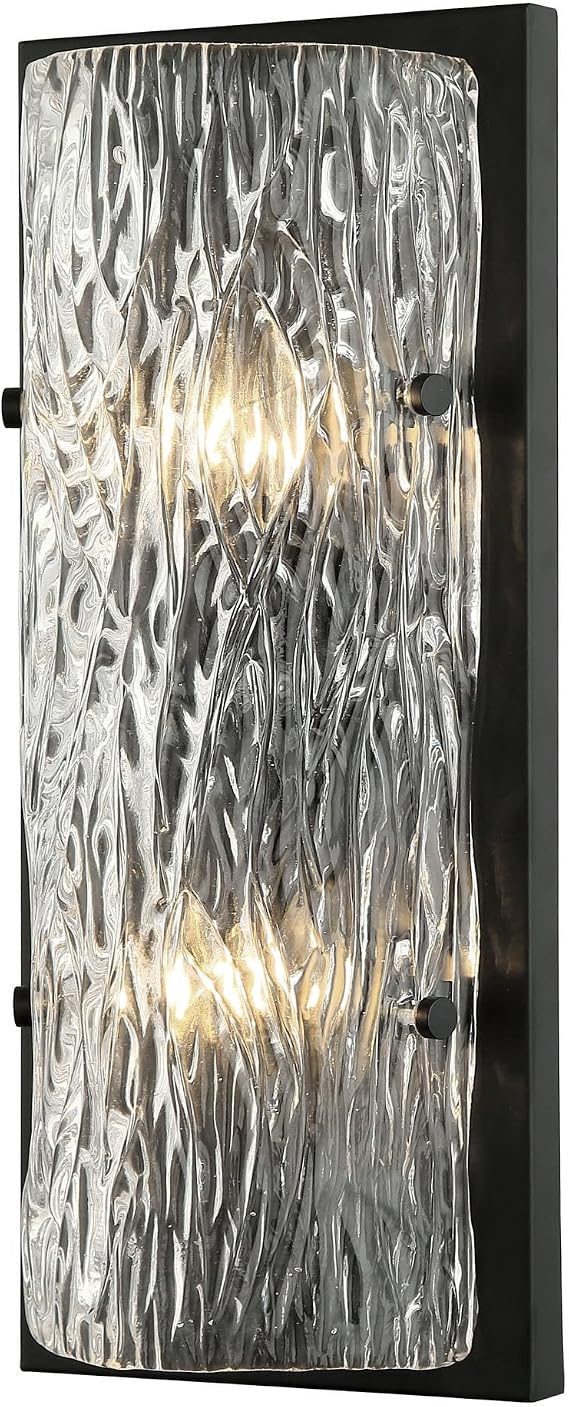 Varaluz Morgan Wall Sconce - 2-Light - Black
