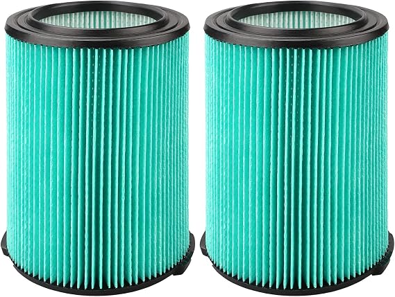 PIGUOAT 2PCS VF6000 Replacement Filter Fit for Ridgid 5-20 Gallon Vacuums