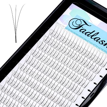 Eyelash Extension Premade Fans Eyelash Extensions D Curl Long Stem Pre Fan Eyelashes Premade Lash Extensions Fans Volume Lash Extensions Pre Made Volume Lashes (3D-0.07D, 15mm)
