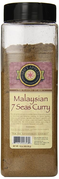Spice Appeal Malaysian 7 Seas Curry, 16 Ounce