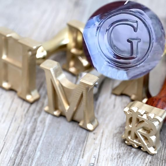 Custom Ice Cube Stamp, Custom Business Ice stamp, Custom Bar Stamp,Custom logo ice Mold for ice cubes (1 inch, Golden Brass Handle)