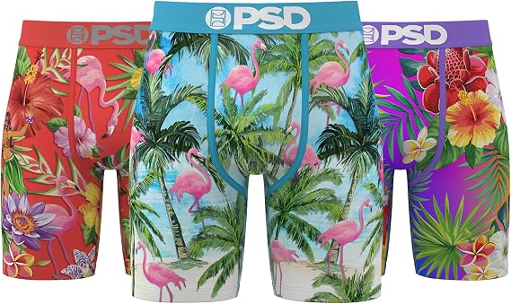 PSD Men's Maui Wowie 3-pack Boxer Briefs (pack of 25)
