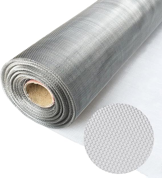 304 Stainless Steel Screen Roll 47 inch x 98 feet 20 Mesh