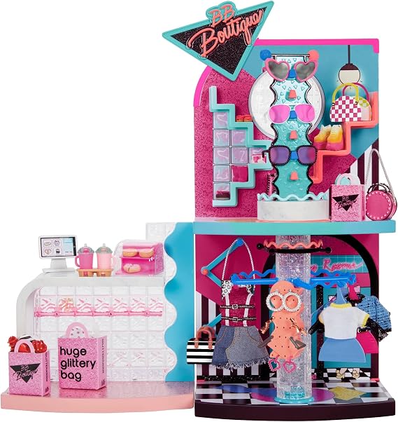 L.O.L. Surprise! Mall of Surprises with 50+ Surprises Including 2 Floors, Spinning Features, Cafe and Accessories, Holiday Toy, Great Gift for Kids Girls Boys Ages 4 5 6+ Years Old