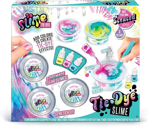 Canal Toys Premade Tie Dye Slime Kit