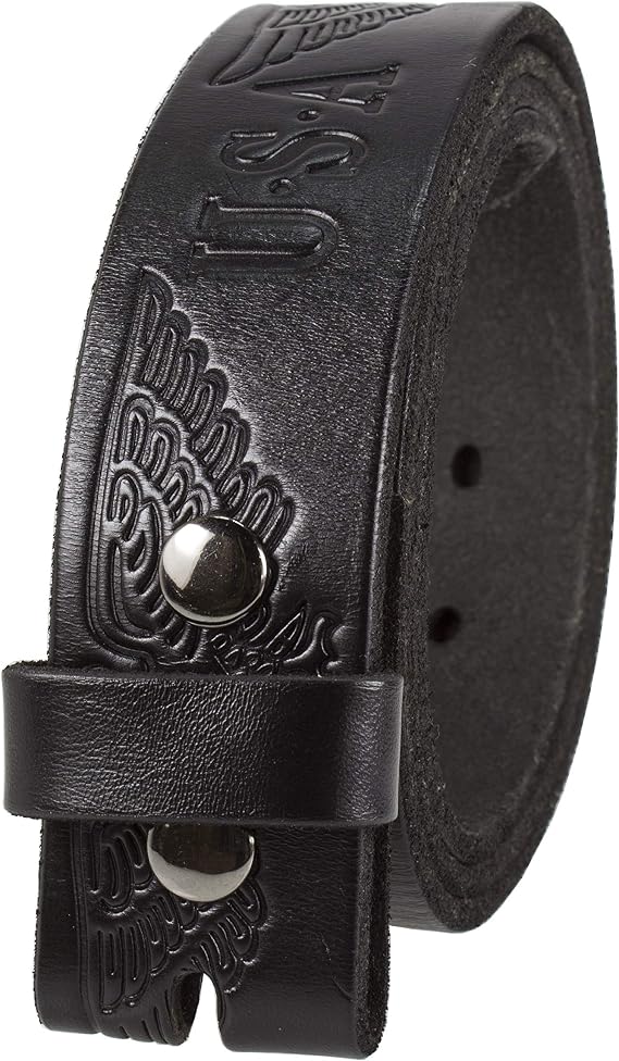Gelante Genuine Full Grain Leather Belt Strap without Belt Buckle