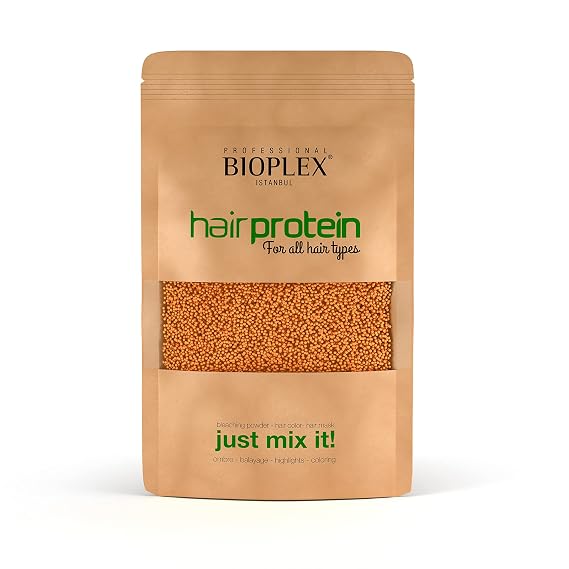 Bioplex Miraculous Tiny Golden Protein Balls - Anti-Breakage Formula for Bleaching, Coloring and Creating Beautiful Blonde Hair 100g