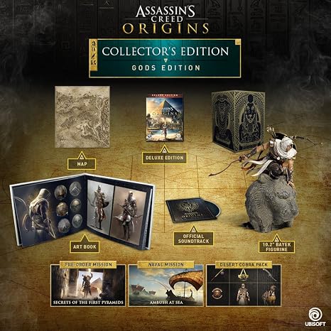 Assassins Creed Origins GODS Collectors Edition PlayStation 4