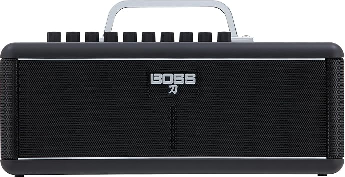 BOSS Katana-Air | Wireless Compact Desktop Amplifier for Guitar, Bass & Acoustic-Electric Guitar & Bass | 5 Amp Characters | Acclaimed Katana Amp & Effect Tones | WL-T Transmitter with Motion Sensing