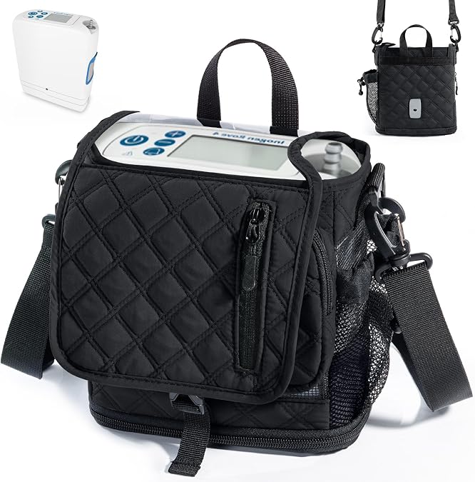 BAGSFY Lightweight Shoulder Carry Bag for Inogen One G5 & Rove 6 Portable Oxygen Concentrator Tote for Travel