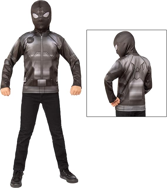 Rubies Costume Marvel Spider-man Far from Home Spider-man Costume Top & Mask