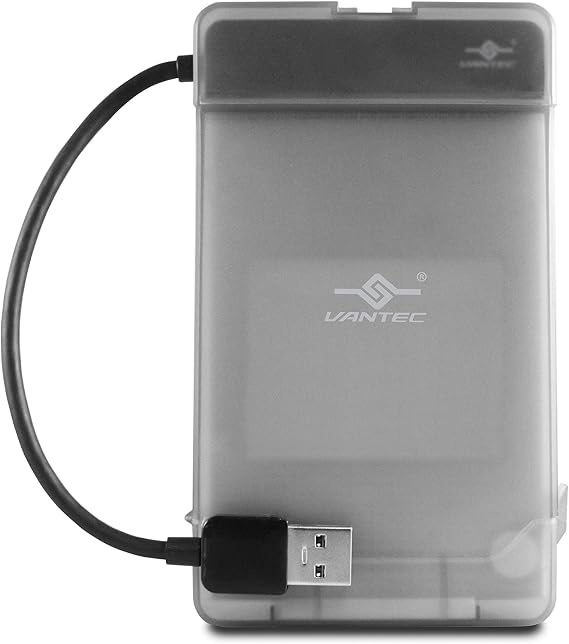Vantec Usb 3.1 To 2.5 Sata Iii Hard Drive Adapter With Case