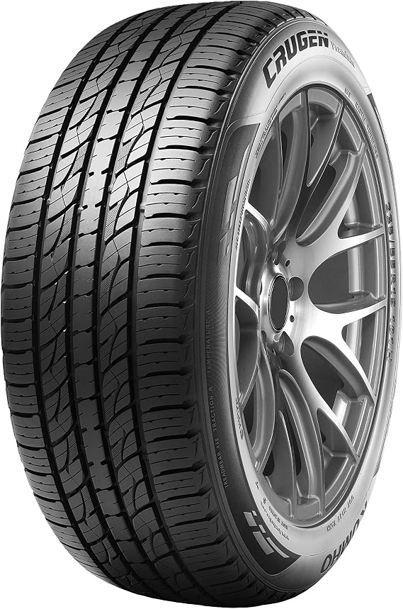 Kumho Crugen Premium KL33 All-Season Tire - 225/55R18 98H | Passenger Touring All Season Traction 98H Rated Standard Load Radial Construction Black Sidewall Tire
