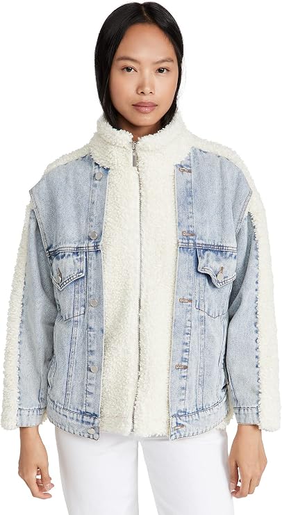 Blank NYC Bonded Sherpa Coat
