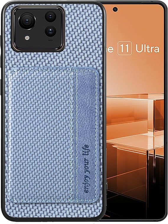 for ASUS Zenfone 11 Ultra Wallet Case with Card Holder Blue