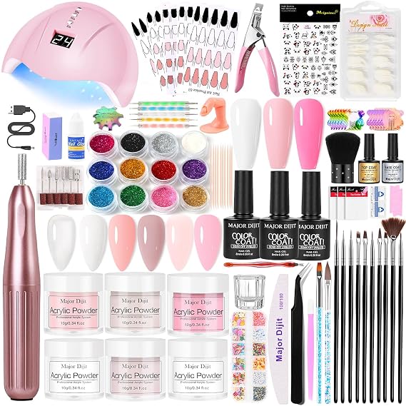 Acrylic Nail Kit for Beginners with Everything