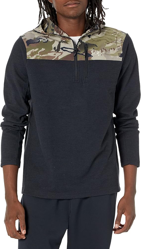 Under Armour Men's Specialist Grid 12 Zip Hoodie