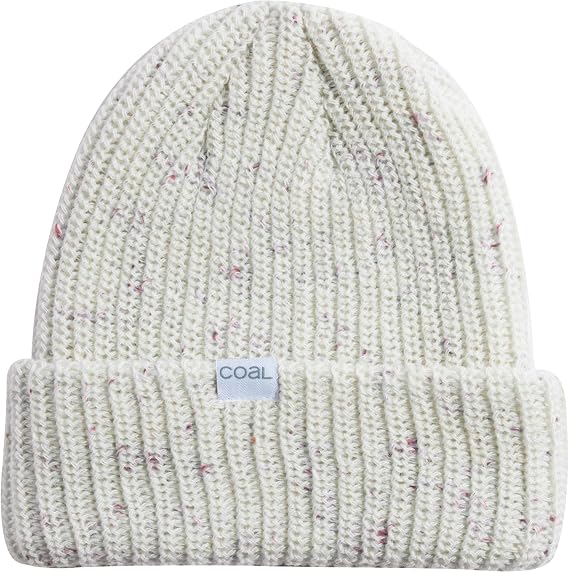 Coal Headwear Shoreline Knit Cuff Beanie Hat - Mid Length Fit, Rib Knit, Soft Acrylic - Winter Outdoor Casual