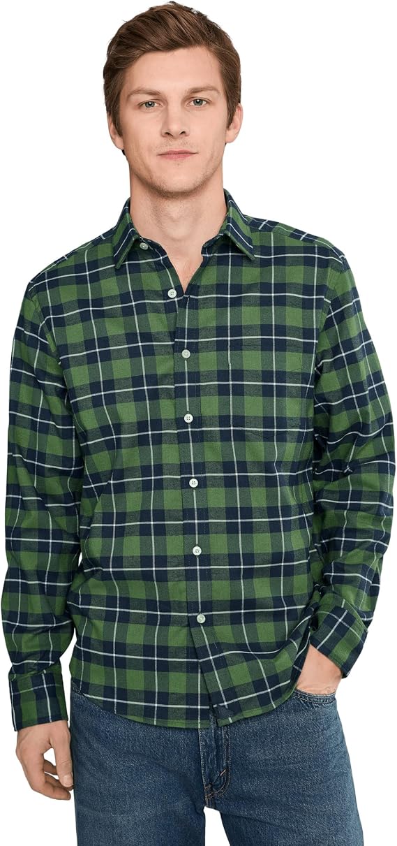 UNTUCKit Performance Flannel Brightlake Shirt