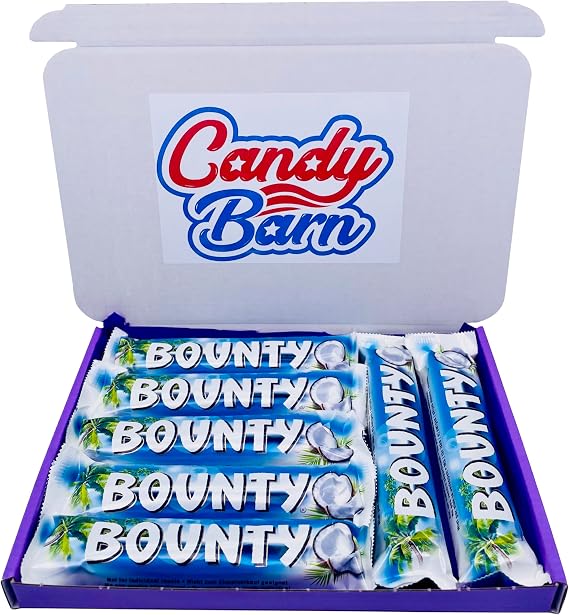 BountyChocolate Bars Gift Box 7 Bars Milk Chocolate Hamper Present