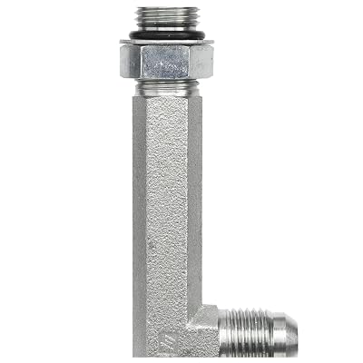 Brennan Industries 6801-LLL-06-06-NWO-FG Forged Steel 90 Degree Elbow XX-Long Tube Fitting, 916-18 SAE x 916-18 MAORB Thread, 38 Male JIC x 38 Male Adjustable O-Ring Boss