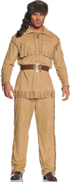 Underwraps Men's Plus-Size Frontier Man