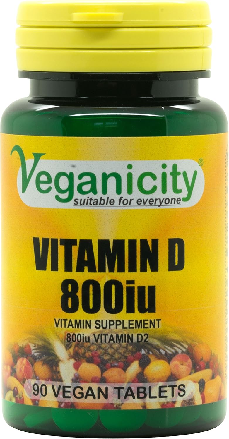 Vitamin D2 800iu : Vitamin D General Health &amp; Joint Supplement : 90 Tablets