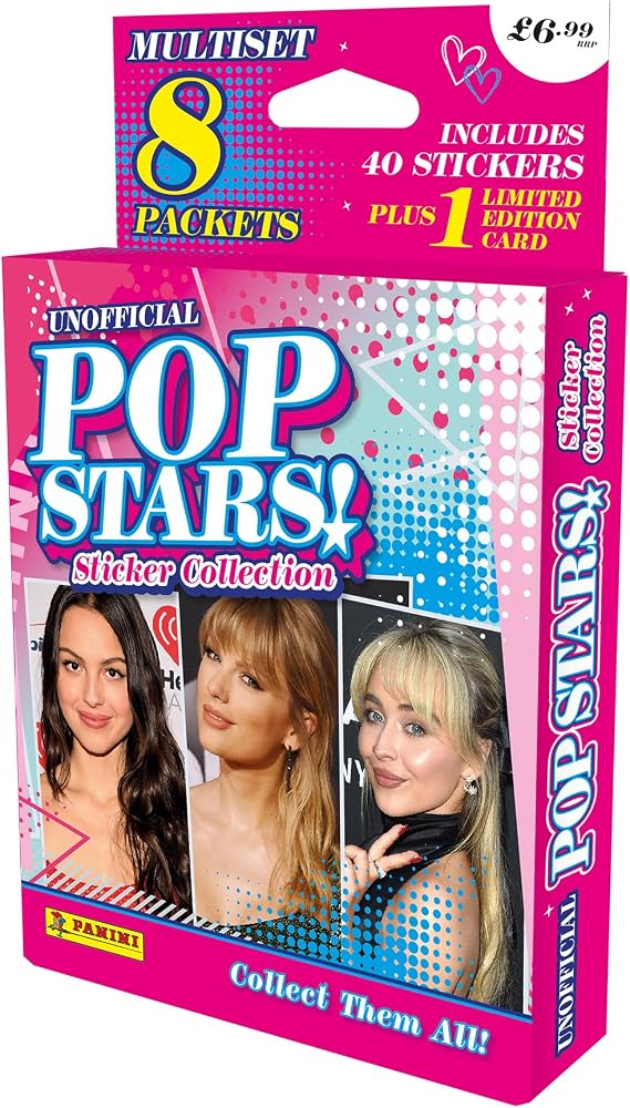 Pop Stars! Unofficial Sticker Collection - Multiset