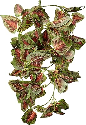 Flukers Repta Vines for Reptiles and Amphibians Terrariums - Red Coleus