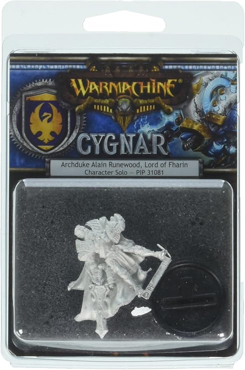 Privateer Press Warmachine: Cygnar Archduke Runewood Model Kit