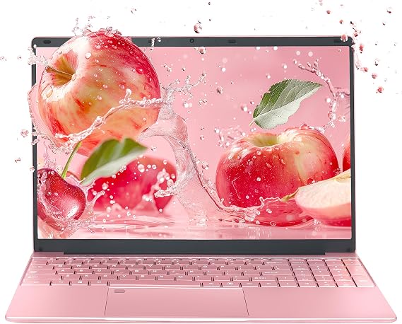 15.6" Rose Gold Laptop Computer for Work and Study 16GB RAM 1TB SSD