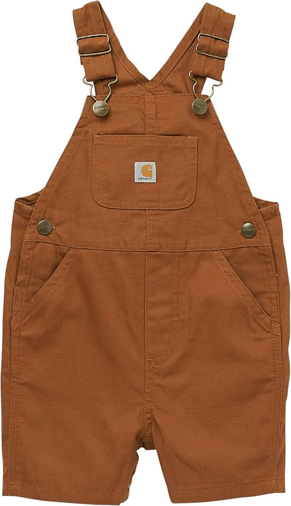 Carhartt Unisex Baby Loose Fit Overall Shorts Canvas Shortalls