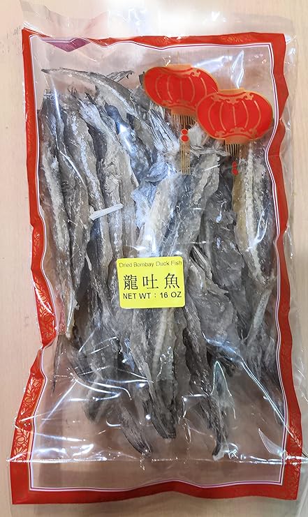 Dried Loitta Fish (Dried Bombay-Duck Fish) 16 oz