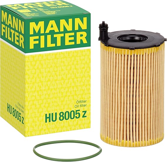 Mann Filter HU 8005 z Cartridge Oil Filter Compatible With Audi A6 (2017), A6 Quattro (2014-2015), A7 Quattro (2014-16), A8 Quattro (2014-2016), Q5 (2013-2016), Porsche Cayenne (2013-2016)
