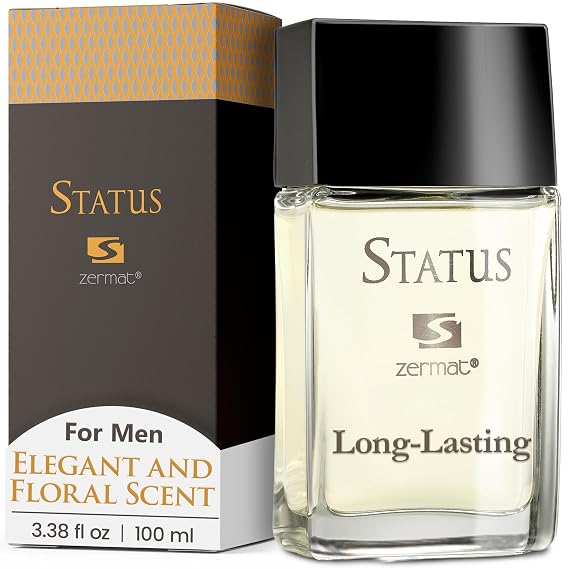 Zermat Status | Long-Lasting Cologne for Men | Refreshing Fruity Fougere Perfume for Men | Notes of Mint, Lavender & Cedar | Mens Fragrances Eau de Parfum | 100ml