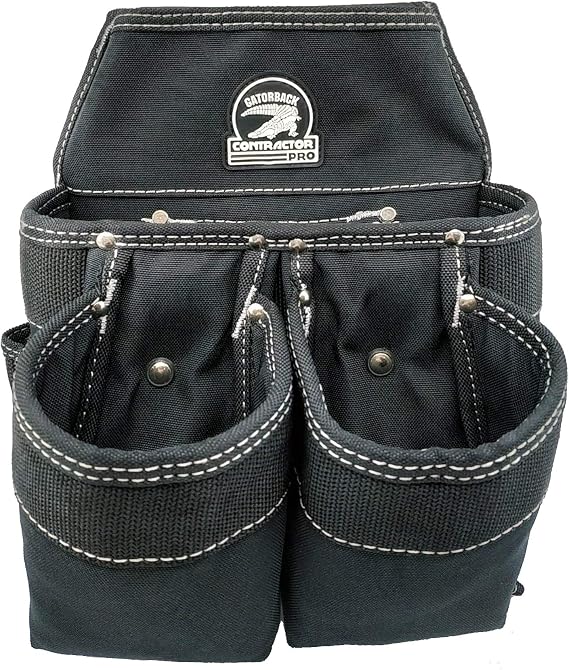 Gatorback B102 Carpenter & Framer Nail & Fastener Tool Belt Pouch