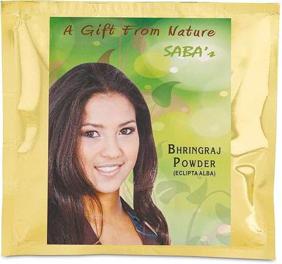 Bhringraj Powder Pure Herbal - by Saba Botanical - (Eclipta alba, Eclipta prostrata) (100 Grams