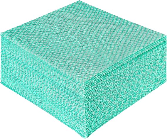 JEBBLAS Disposable J Cloths Reusable Dish Cloths Jay Cloth All Purpose Cleaning Cloths Disposable Kitchen Towels,Pack of 50 Pcs, Green