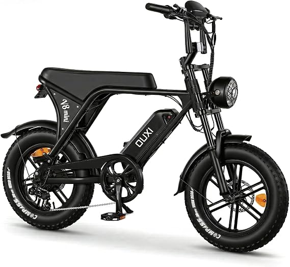 OUXI V8 Mini Ebike for Teen Youths, Street Legal Ebike Class 2, Max 20MPH