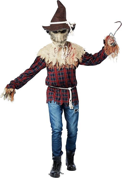 California Costumes Men's Sadistic Scarecrow Costume