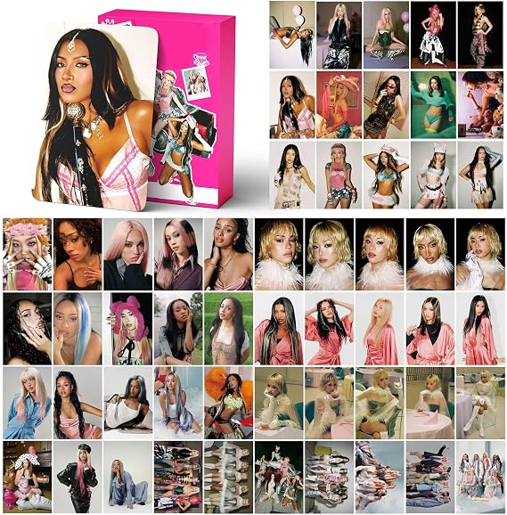 Katseye Photocards Set Korean Girls Group Poster Photo Album Card Lomo Cards Set Gift for Fans