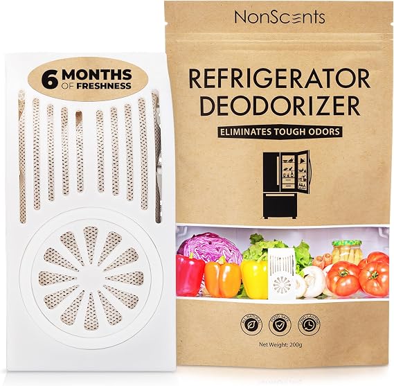 Nonscents Refrigerator Deodorizer - Odor Eliminator - 1 Count