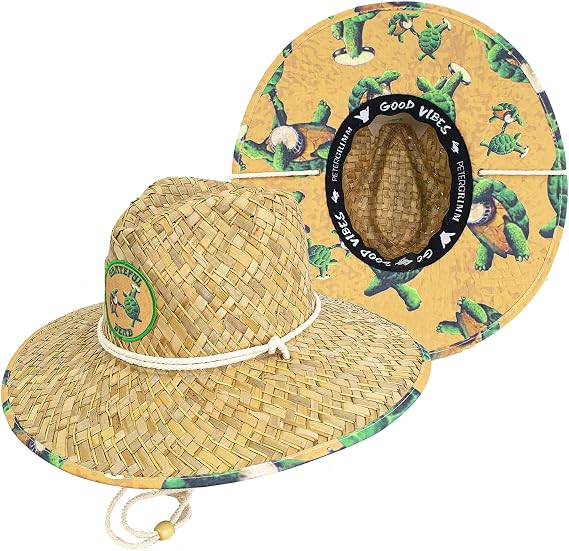 Peter Grimm, Grateful Dead Lifeguard Sunhats, Straw Unisex