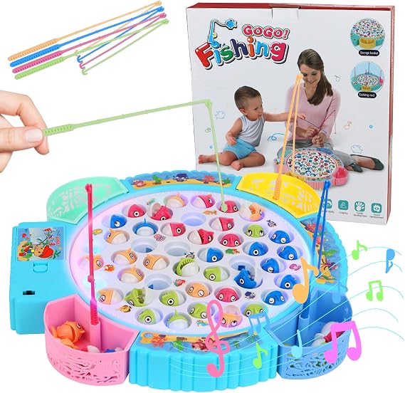 Magnetic Fishing Game for Toddler & Kids