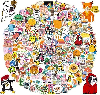 Stickers for Adults 200PCS Funny AdultsTeens,Adult Stickers,Cute Stickers,Vinyl Waterproof Laptop Sticker Pack,Bumper,Water Bottles,Computer,Phone,Car and Decals A
