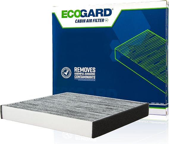 ECOGARD XC35518C Premium Cabin Air Filter with Activated Carbon | Fits 2019-2023 Ford Ranger 2.3L; 2001-2006 Lexus LS430 4.3L; 2002-2010 SC430 4.3L; 2001-2005 GS300 3.0L; 2019-2022 Ranger 2.5L, 3.2L