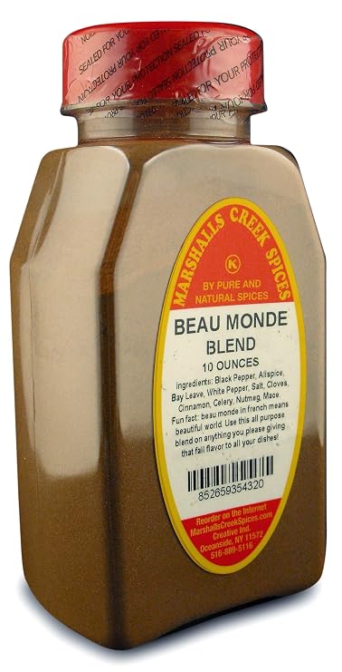 Marshalls Creek Kosher Spices (st08) BEAU MONDE SEASONING The Original Steak Blend 10 oz